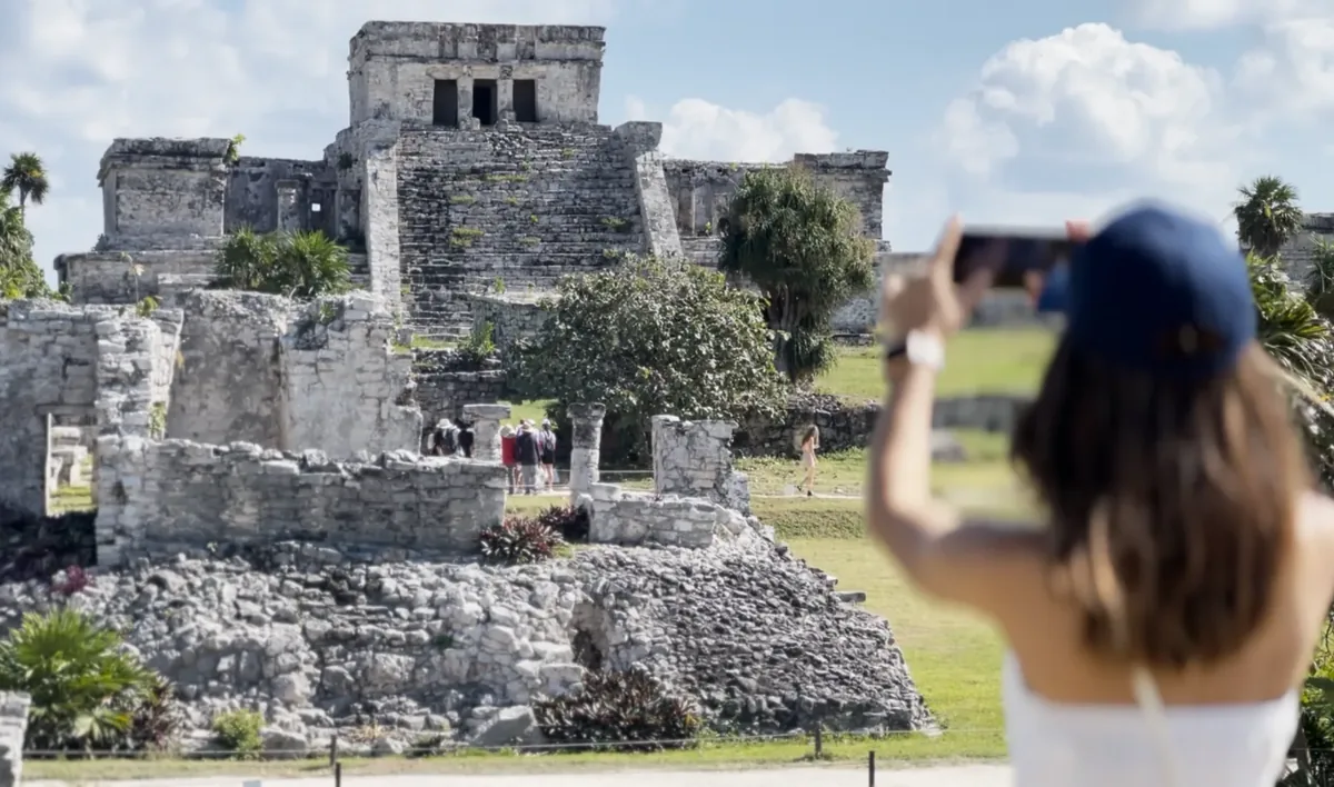 From Cancun: Tulum Ruins, Cenote Mariposa & Playa del Carmen